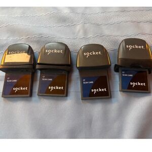 Socket CF‎ Card Scanner CFSC5E2 CFSC5M 4 Total 2 working 2 for parts